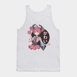 Cute Demon Anime Girl Tank Top